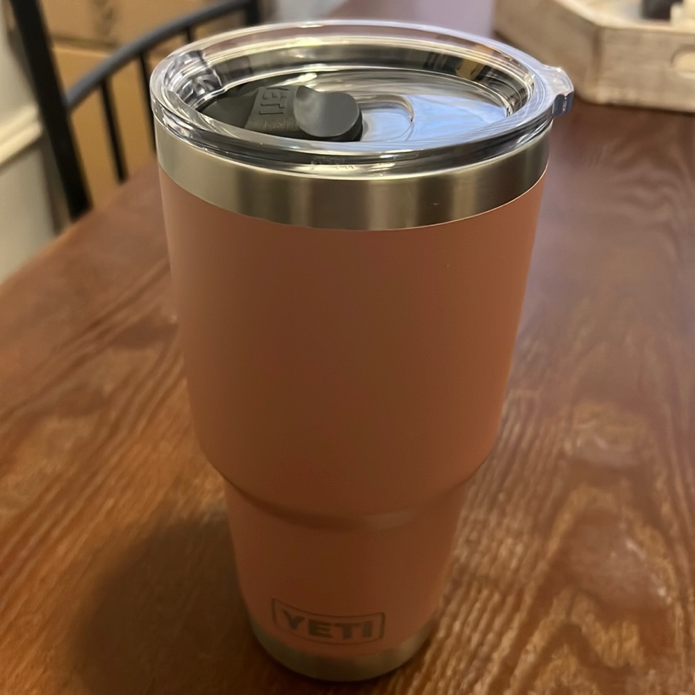 Limited edition Sandstone Pink Yeti tumbler